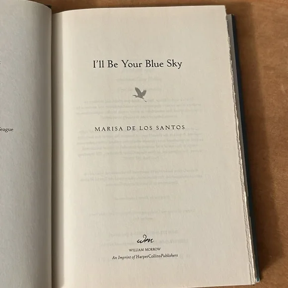 Book I’ll Be Your Blue Sky by Marisa De Los Santos - Picture 4 of 6